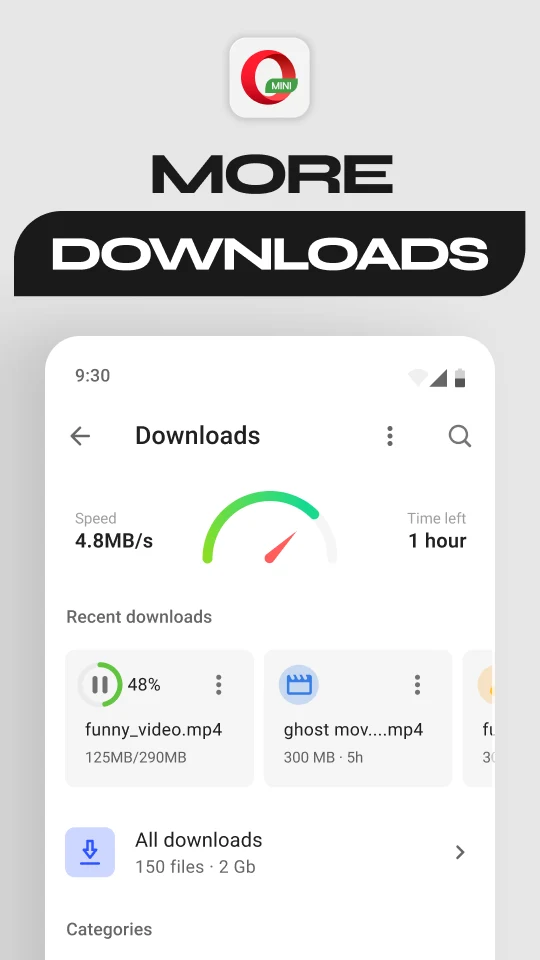Opera Mini: Fast Web Browser screenshot