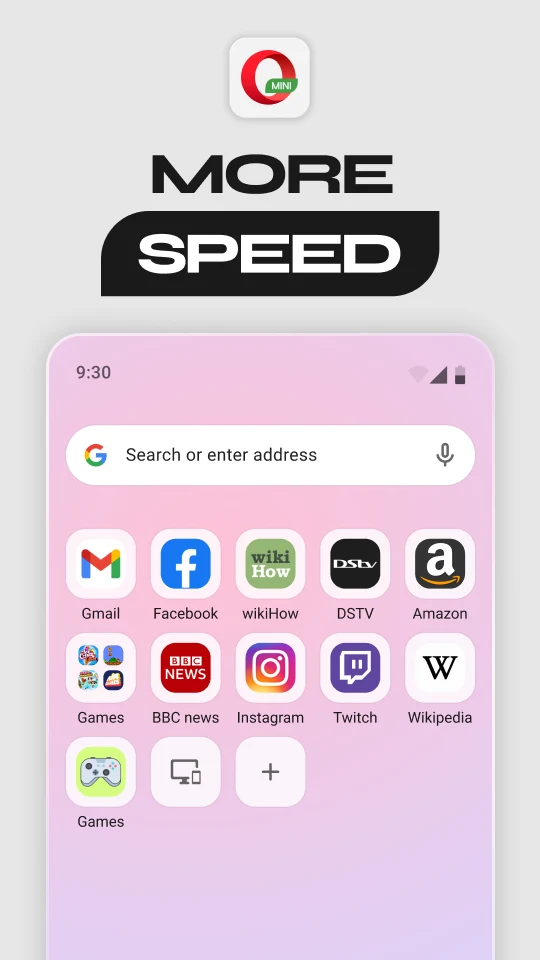 Opera Mini: Fast Web Browser screenshot